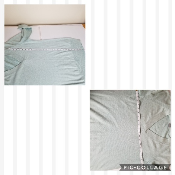 Chico's oversized sweater light green size L - Picture 7 of 8